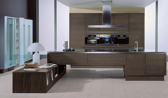 Moderne keuken met donker hout « interieur wensen
